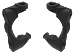 TRX10732-BLK Nachlaufböcke MiniMaxx links+rechts
